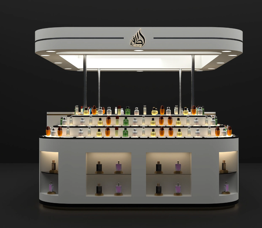perfume kiosk
