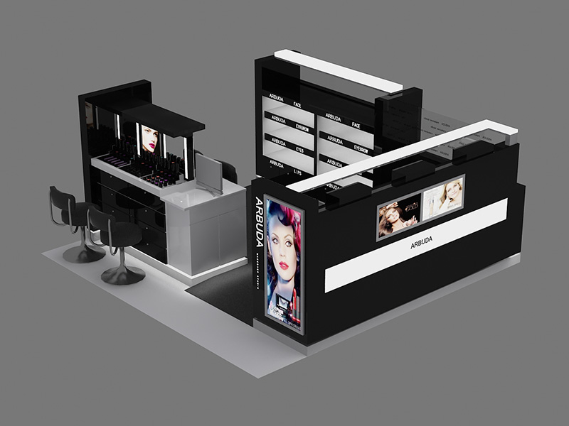 Cosmetic kiosk