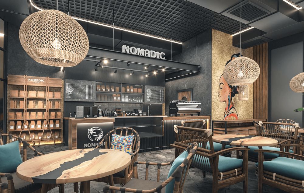 cafe store design