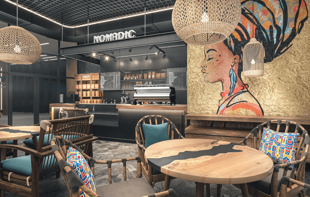 cafe counter