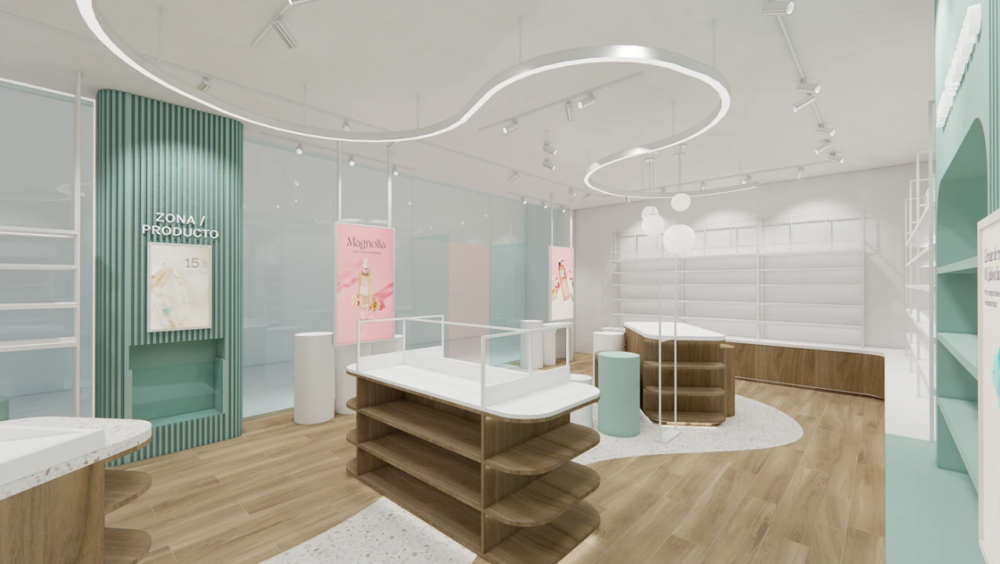 cosmetic store design