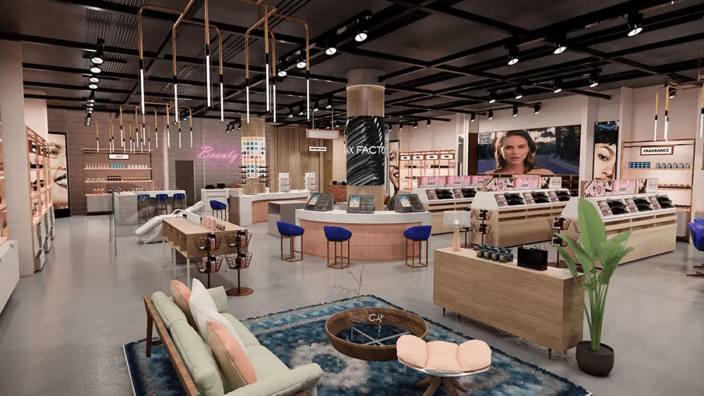 beauty salon design idea