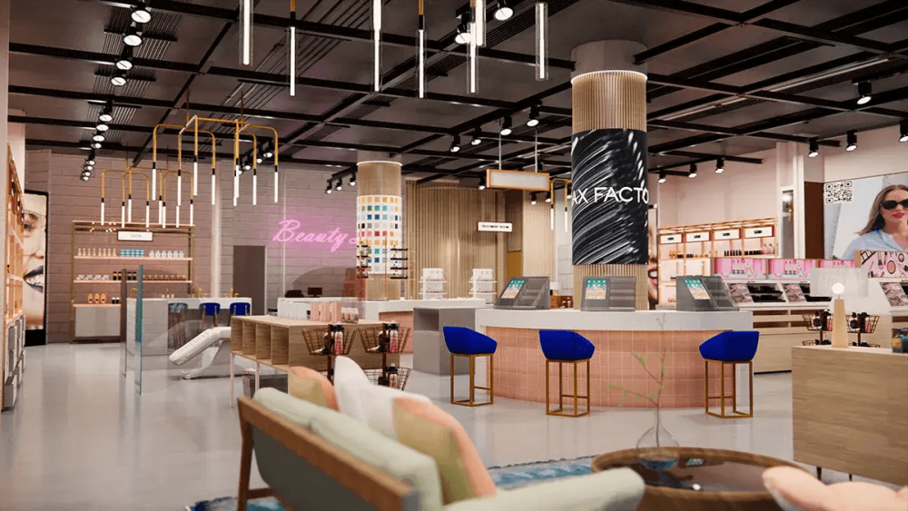 cosmetic store design