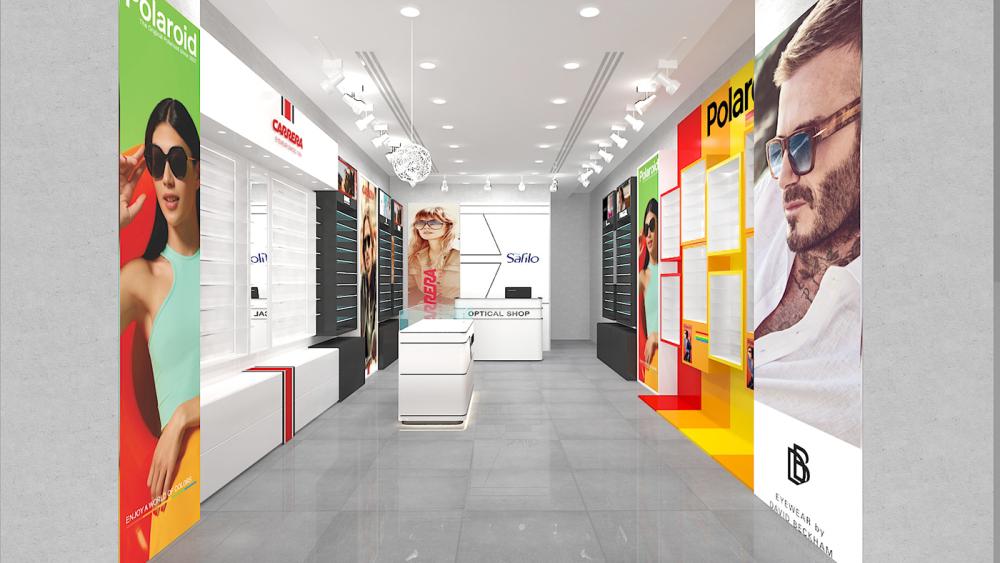 optical store design