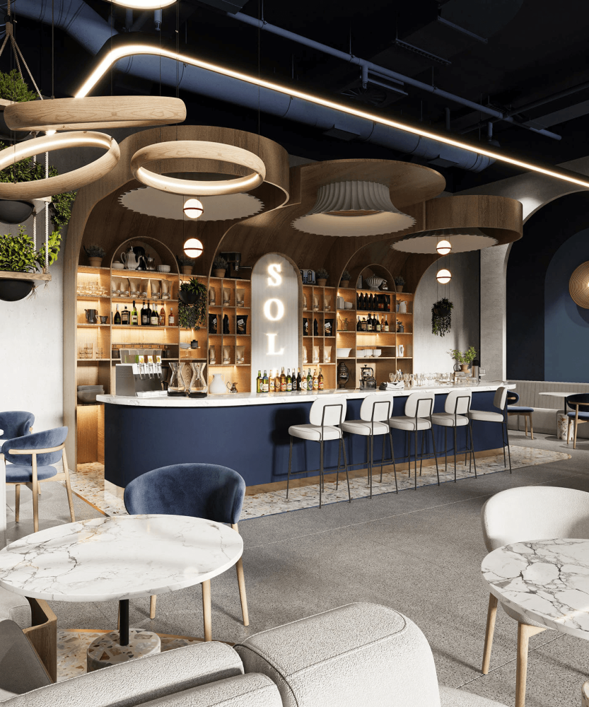 bar counter