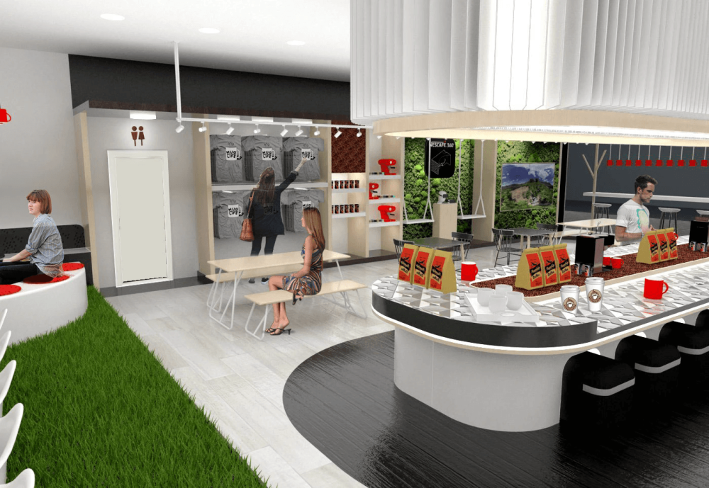 coffee counter