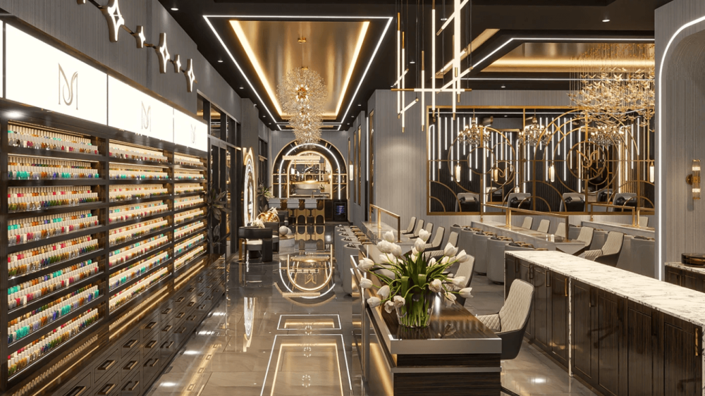 nail salon design idea 