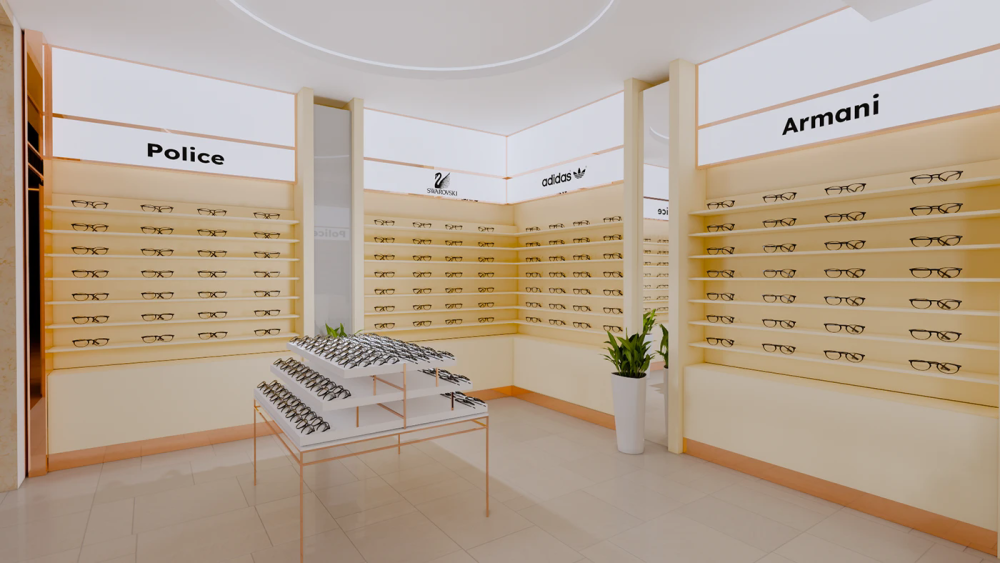 optical store design