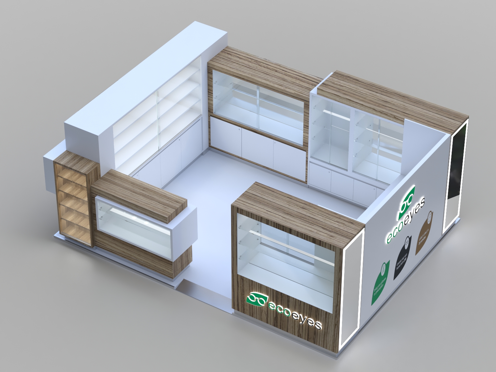Eyewear Glasses Kiosk
