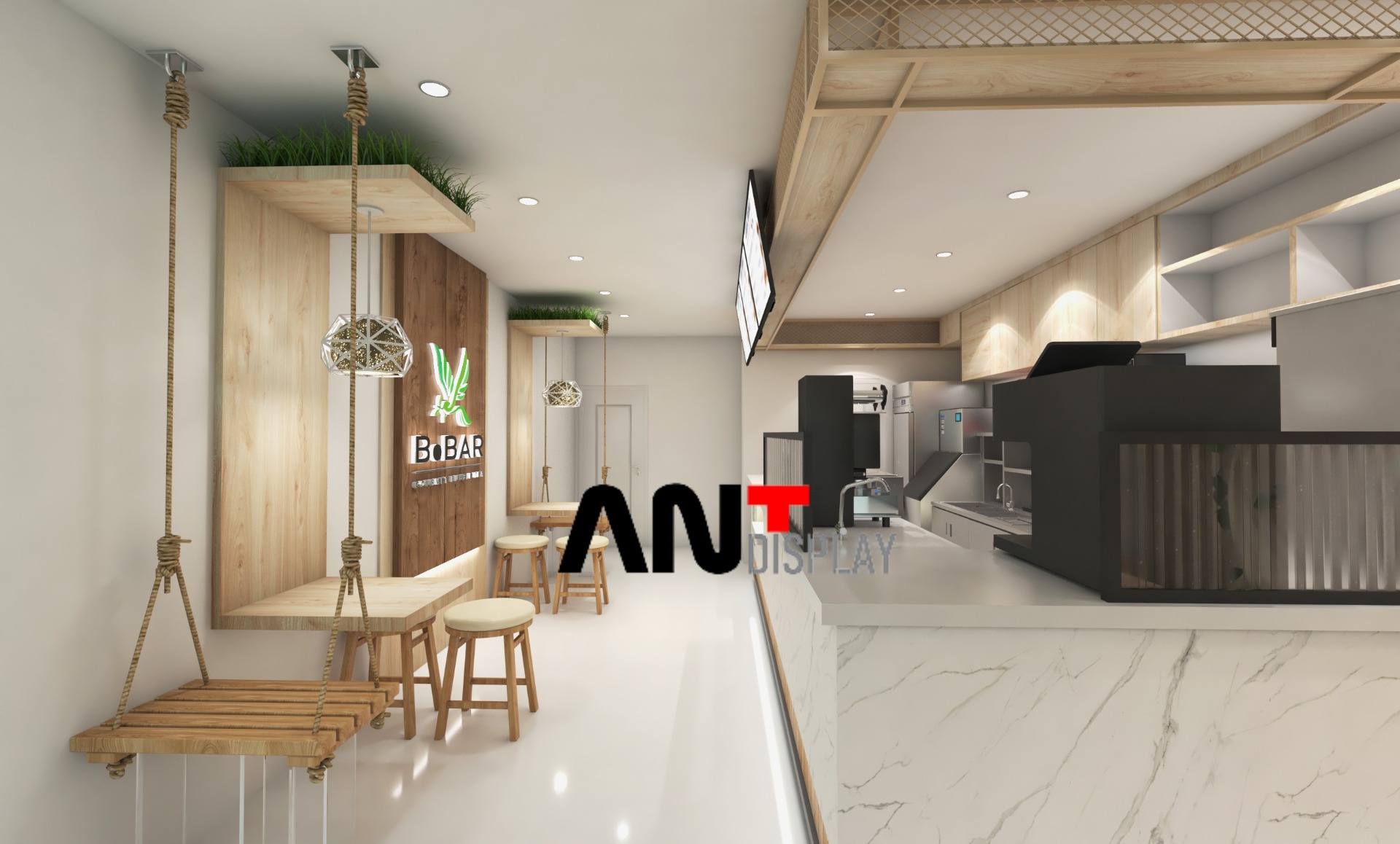 Bubble Tea Retail Shop 