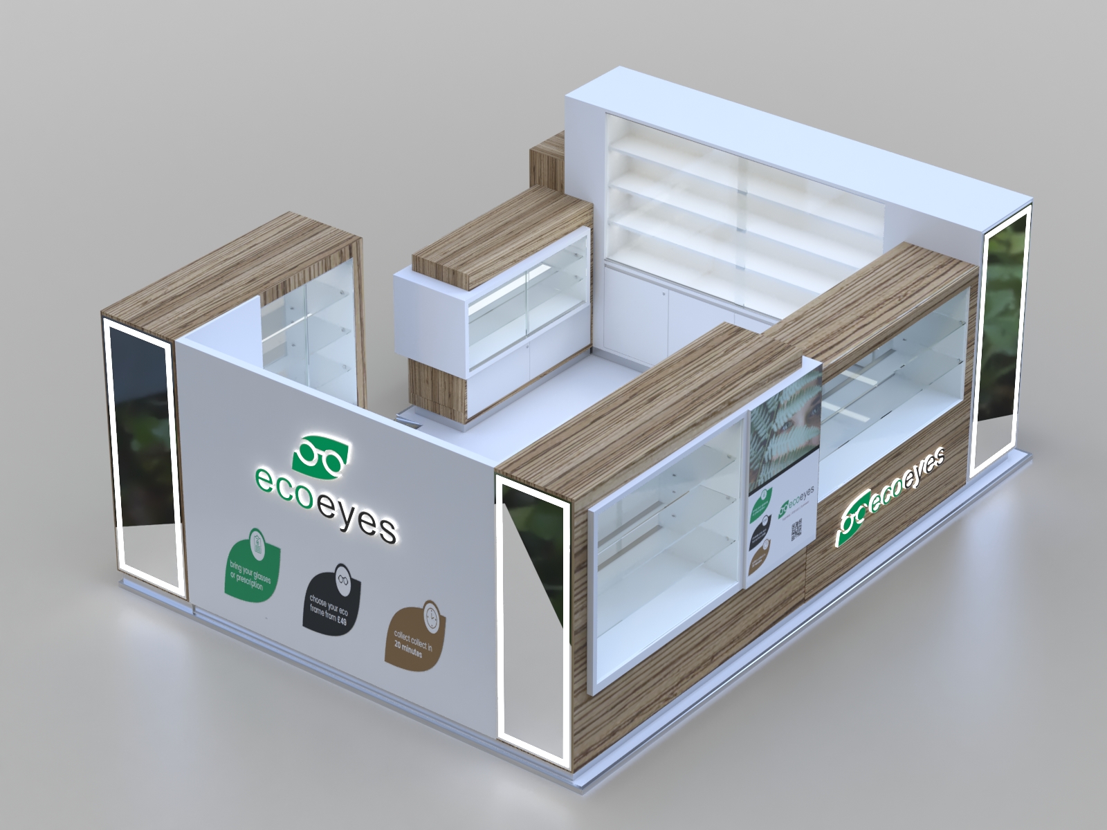 Eyewear Glasses Kiosk