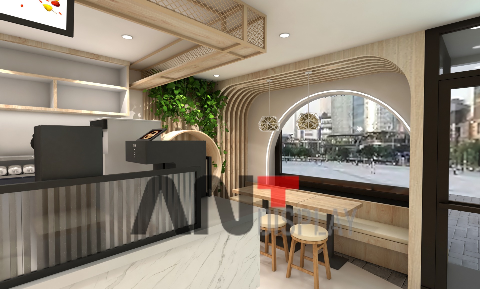 Bubble Tea Retail Shop 