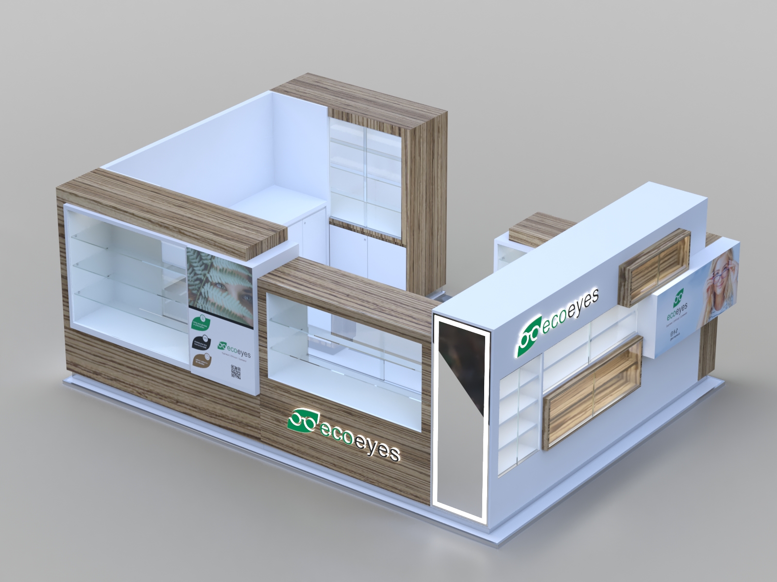 Eyewear Glasses Kiosk