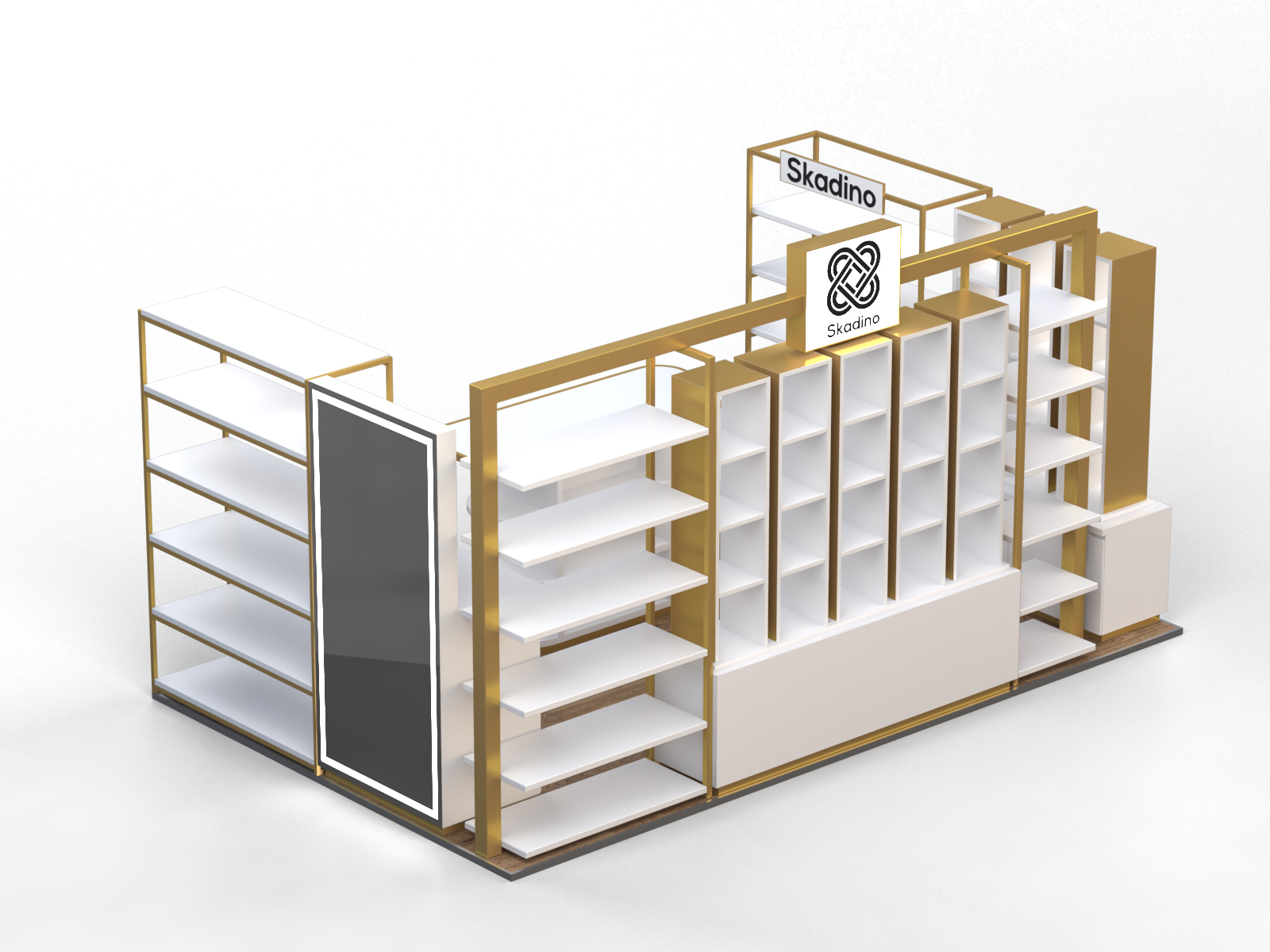 hat custom kiosk