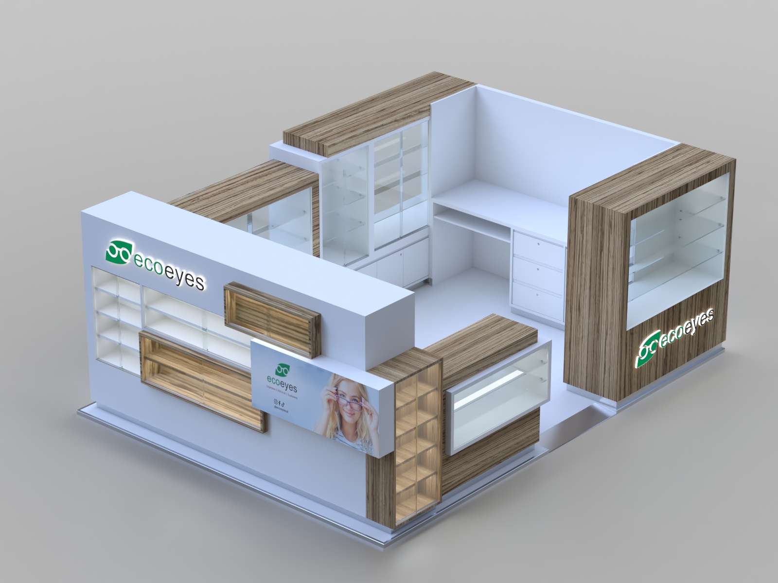 Eyewear Glasses Kiosk