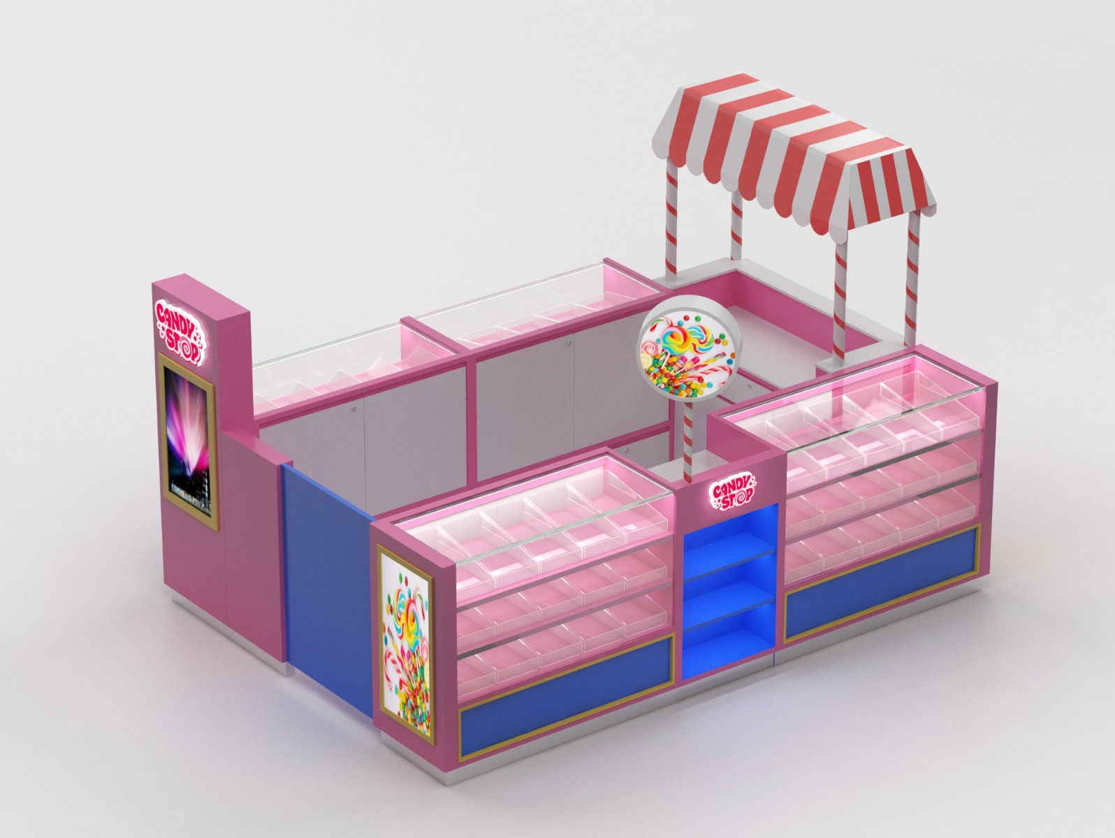 Sweet Sugar Booth Indoor.