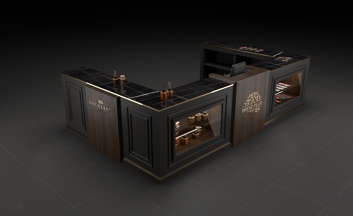 Upscale Chocolate Kiosk