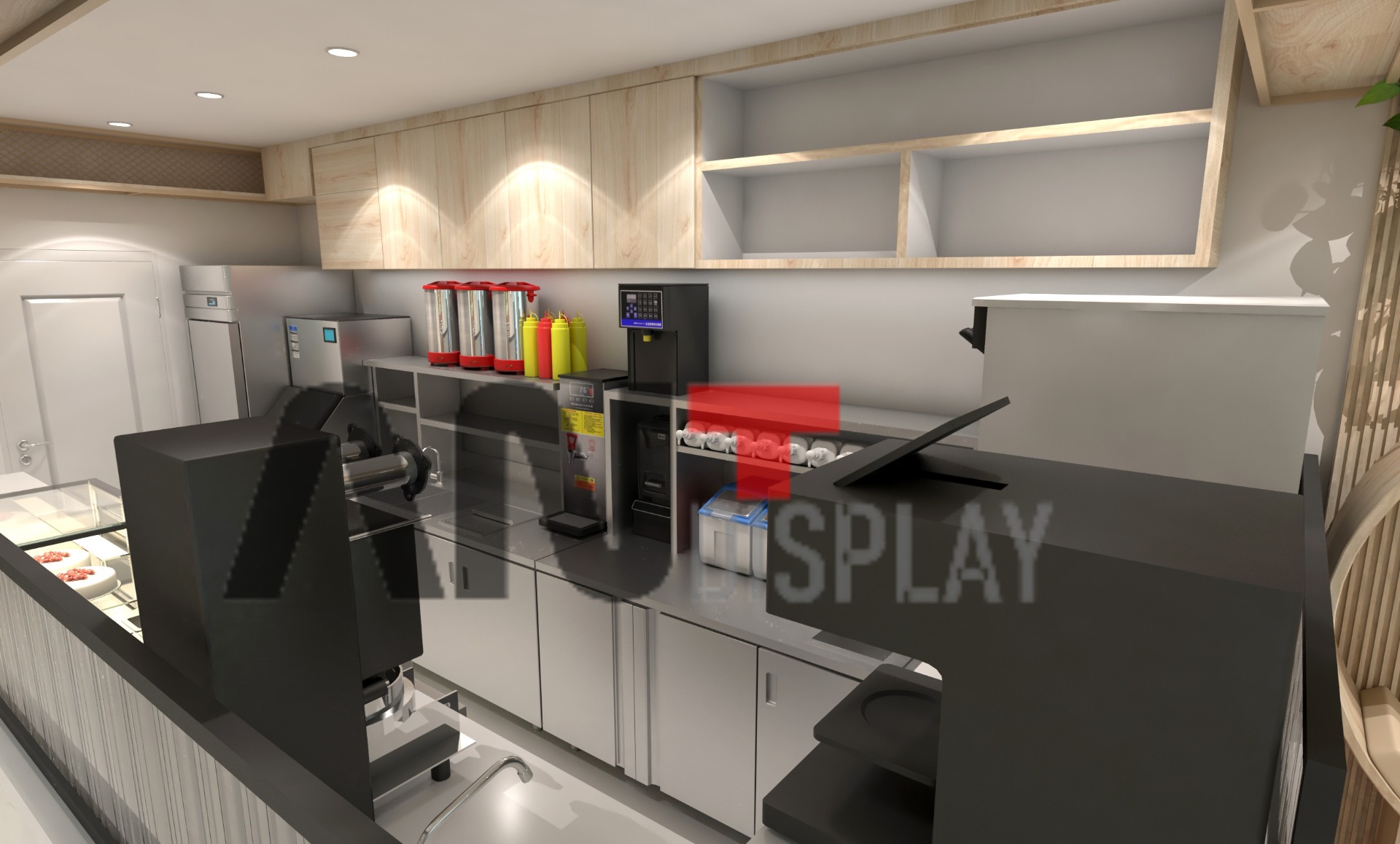 Bubble Tea Retail Shop 