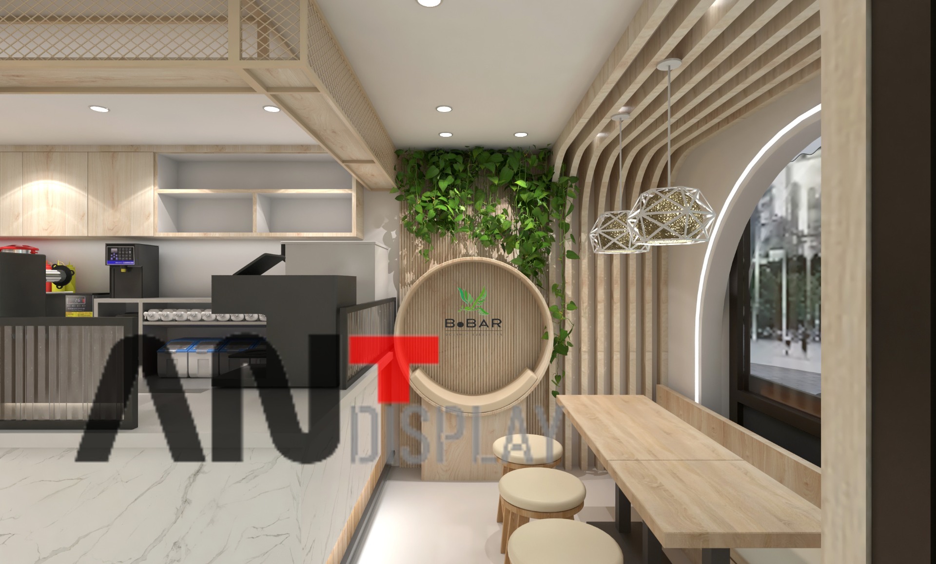 Bubble Tea Retail Shop 