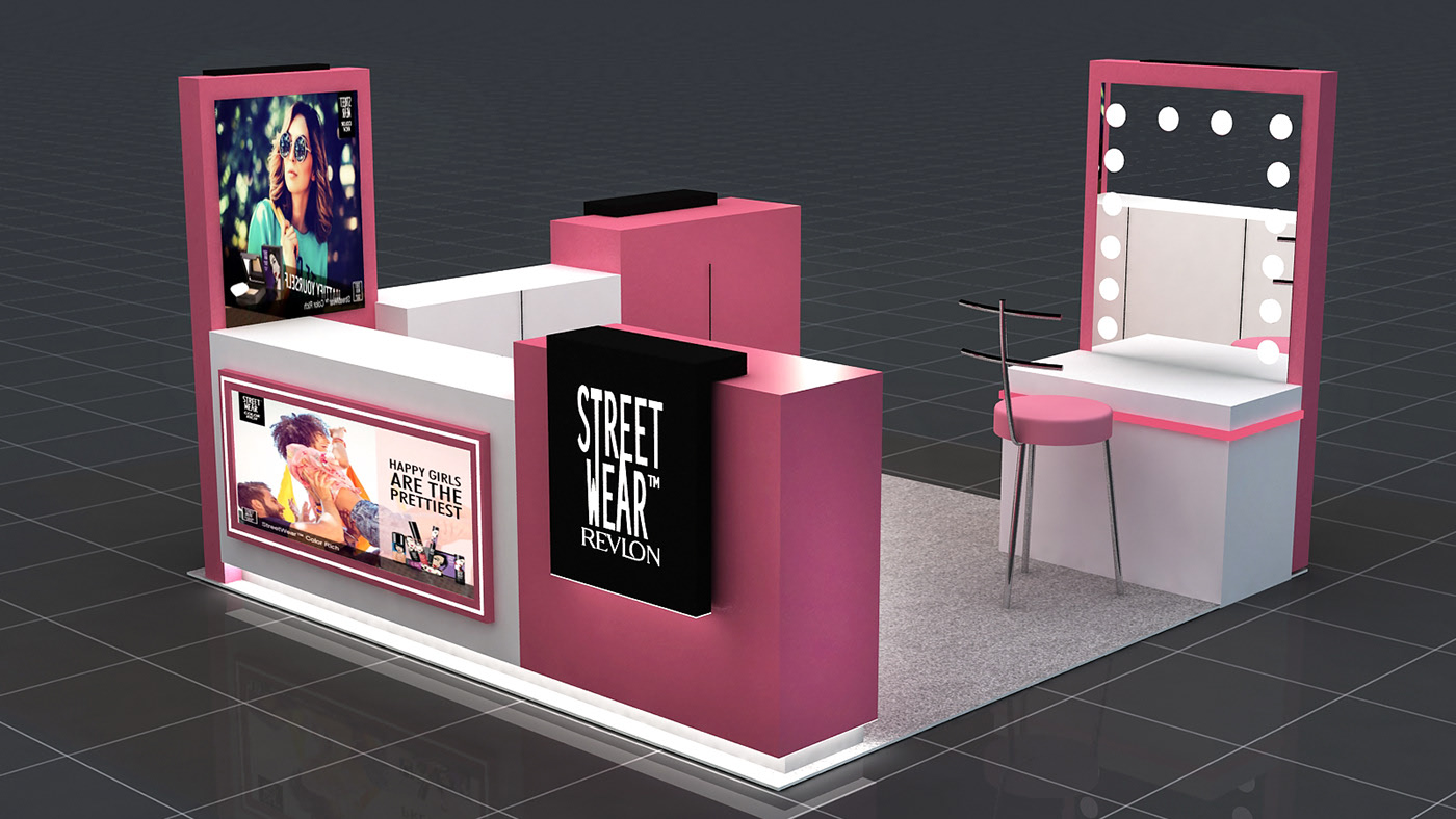 Retail Make Up Kiosk