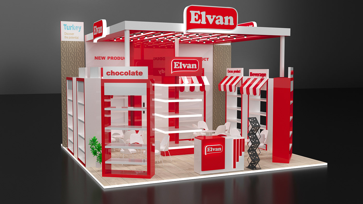 Inside Retail Kiosk 