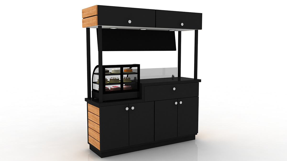 Retail Coffee Standing