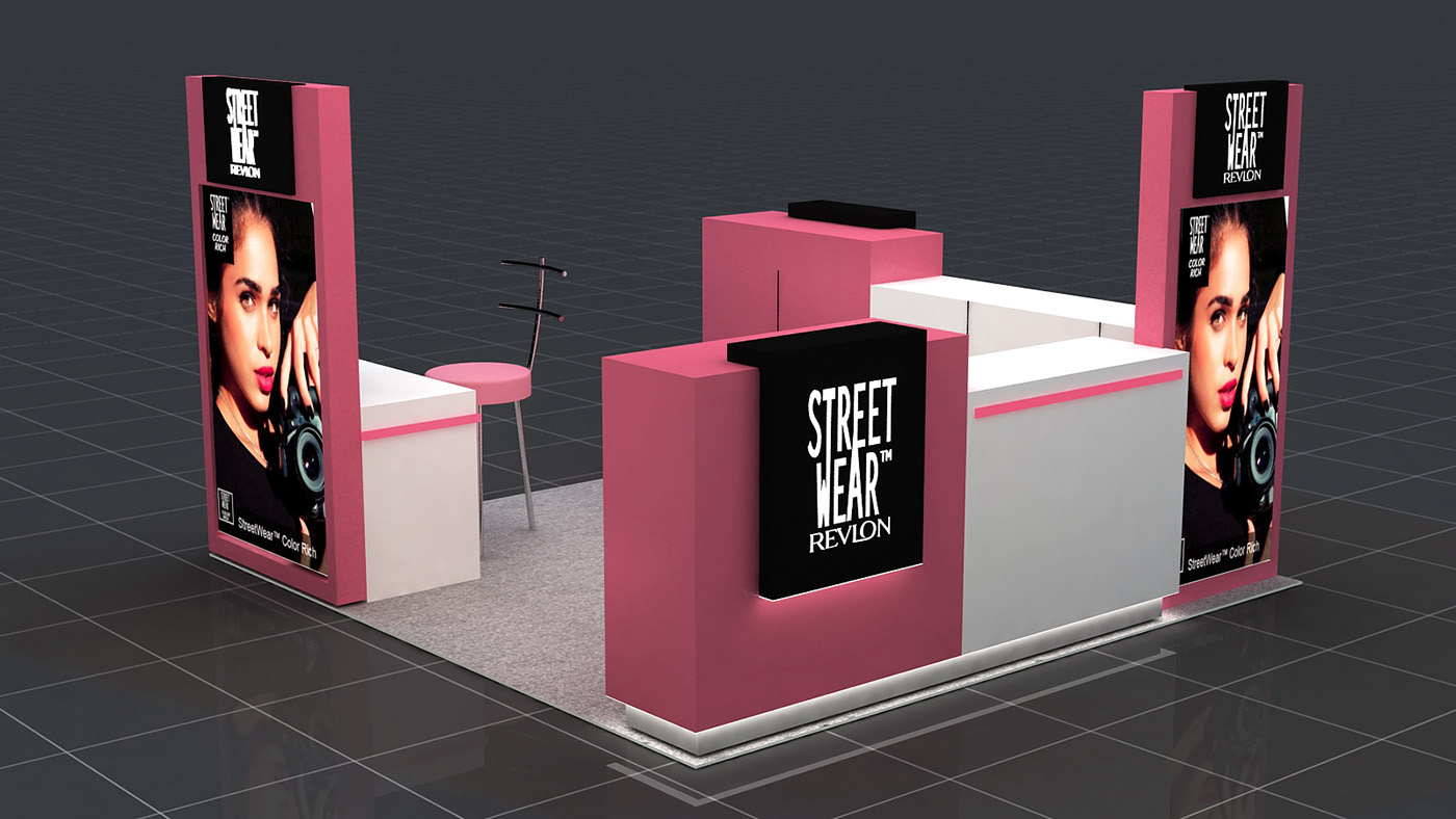 Retail Make Up Kiosk