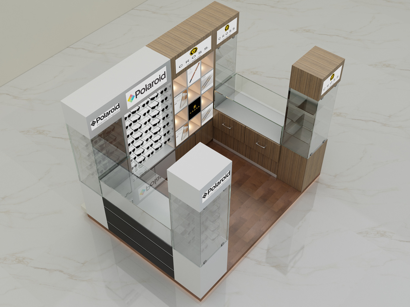 sunglass kiosk