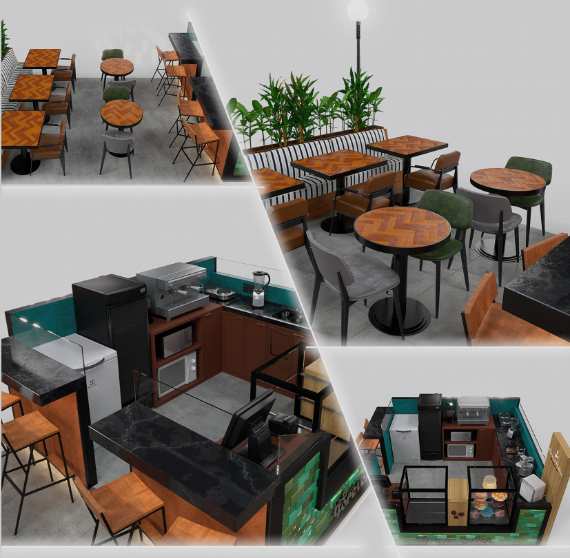  Expresso Food Booth