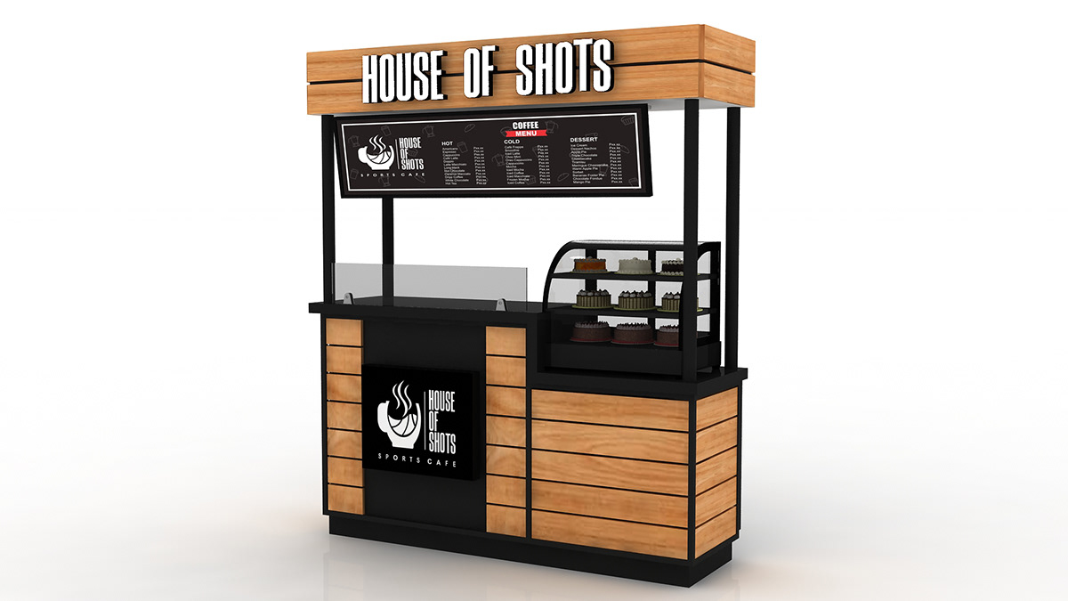 Retail Coffee Standing
