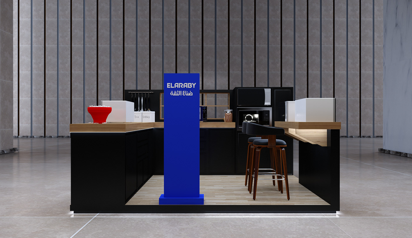 Microwave Retail Custom Kiosk