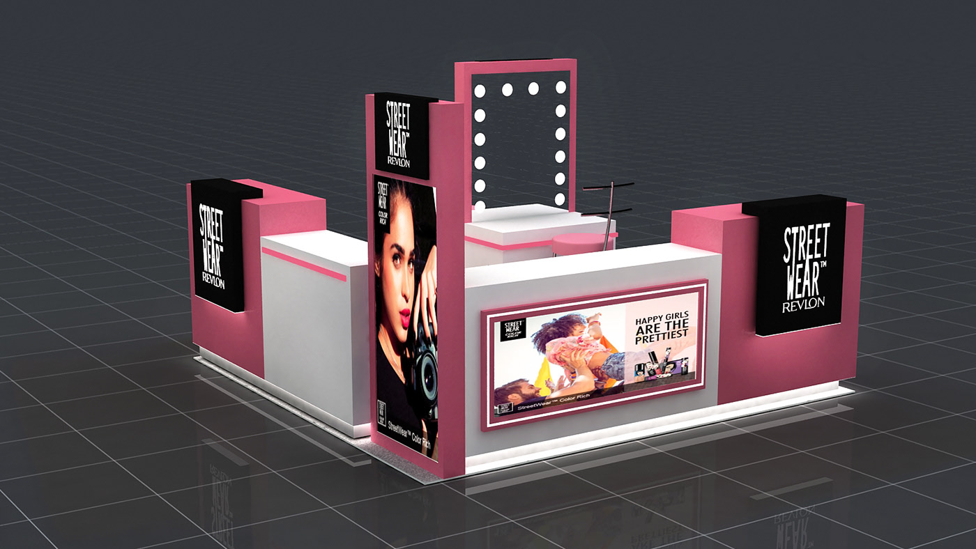 Retail Make Up Kiosk