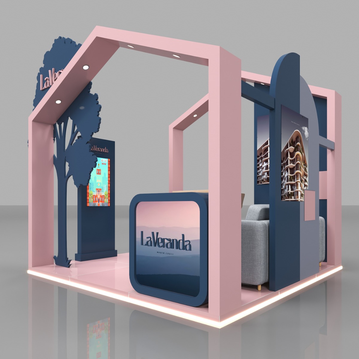Real Estate Booth