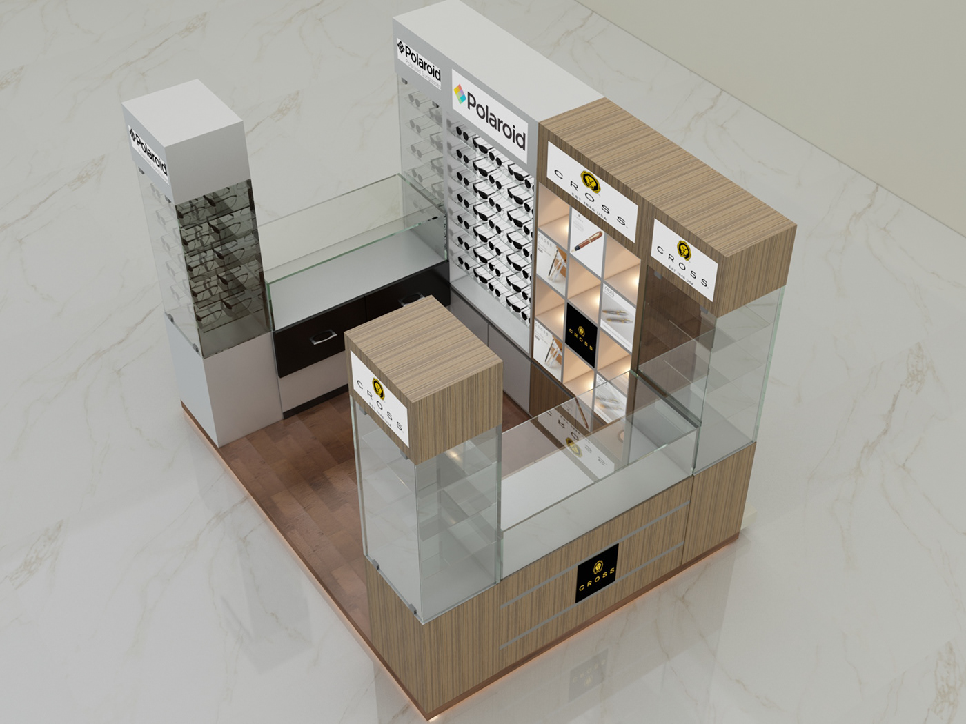 sunglass kiosk