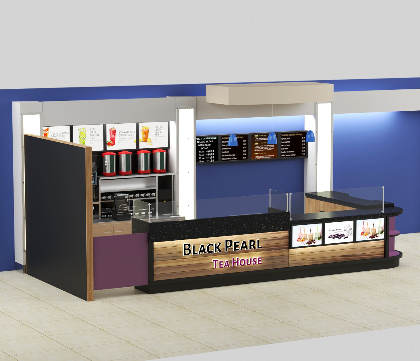 Bubble Tea Counter
