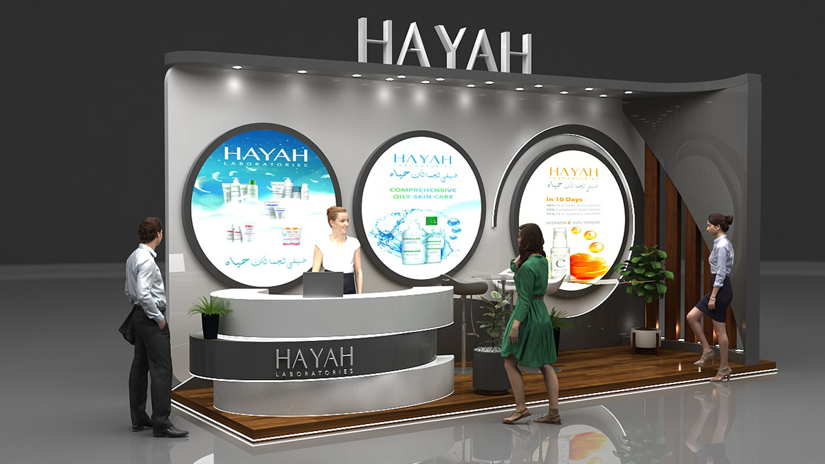 Custom Cosmetic Promote Booth