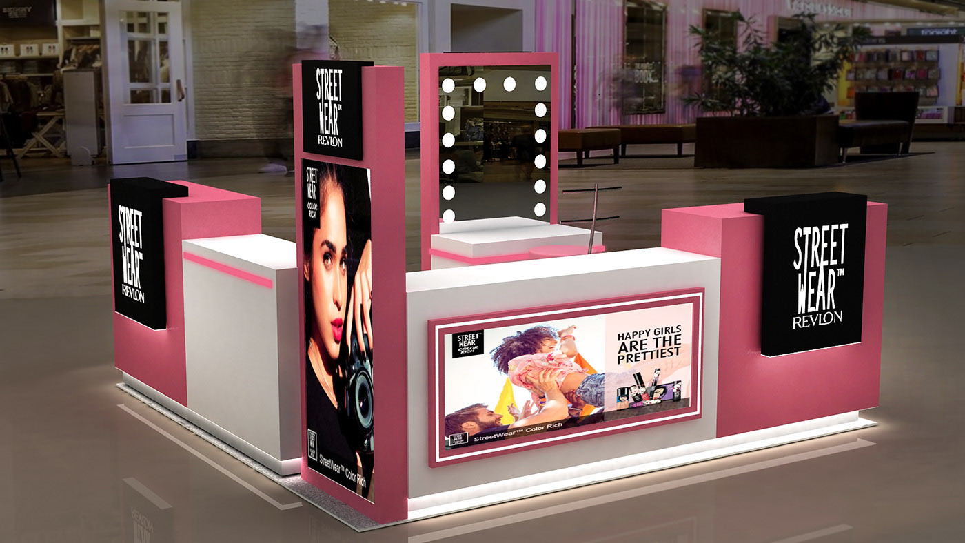 Retail Make Up Kiosk