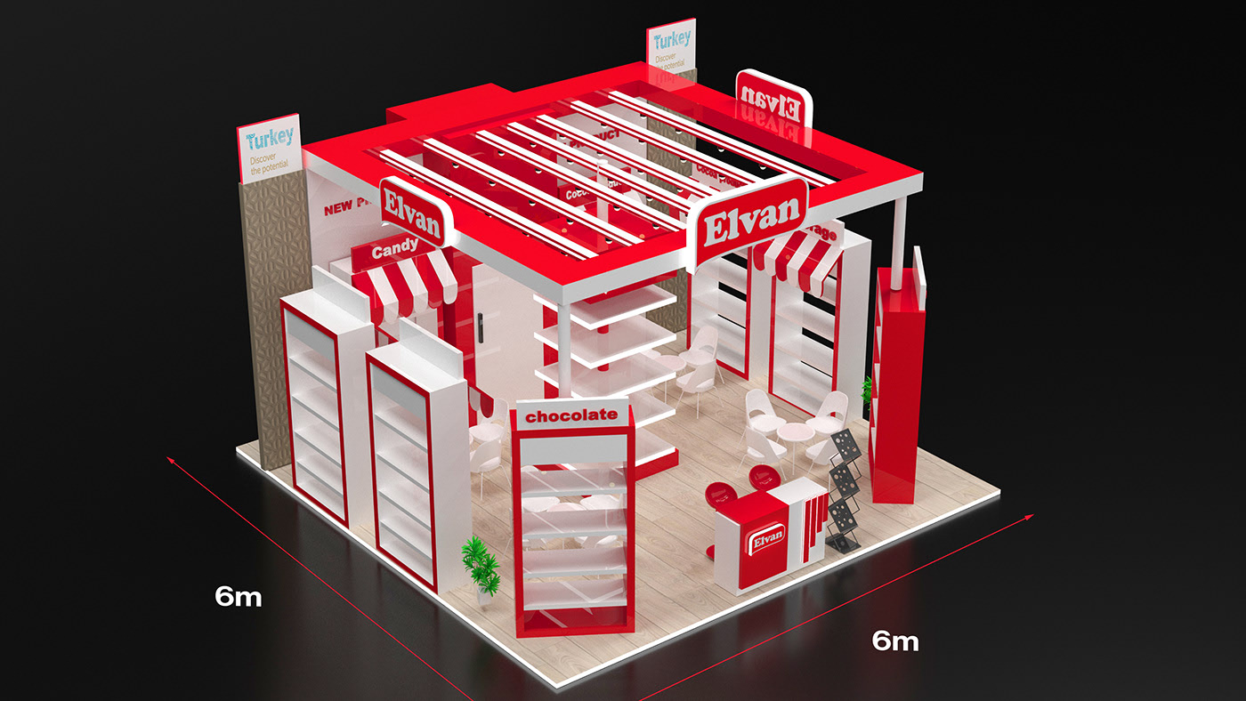 Inside Retail Kiosk 