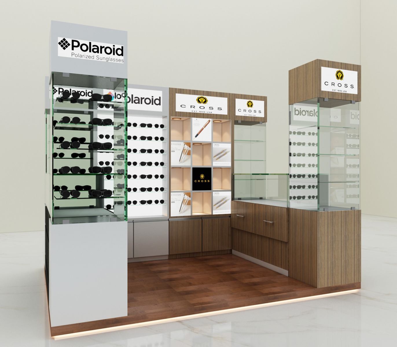 sunglass kiosk