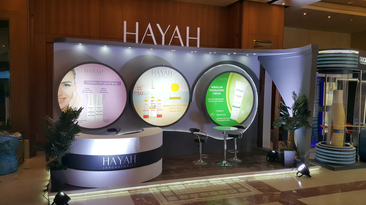 Custom Cosmetic Promote Booth