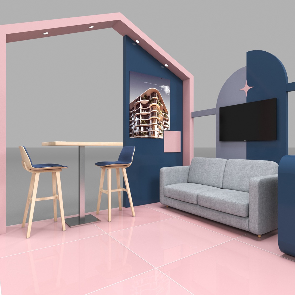 Real Estate Booth