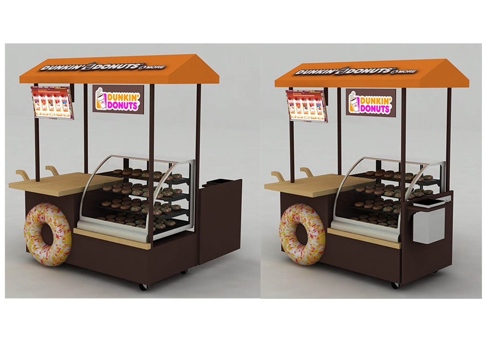 Cute Donut Cart 