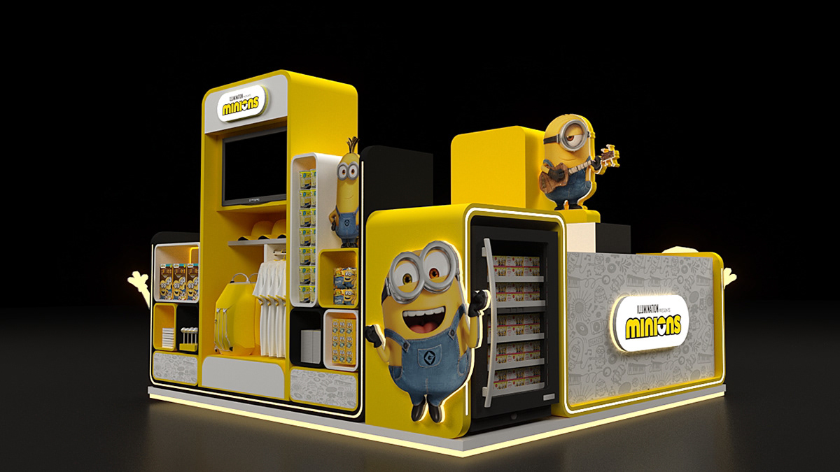 Custom Cartoon Toy Bar 