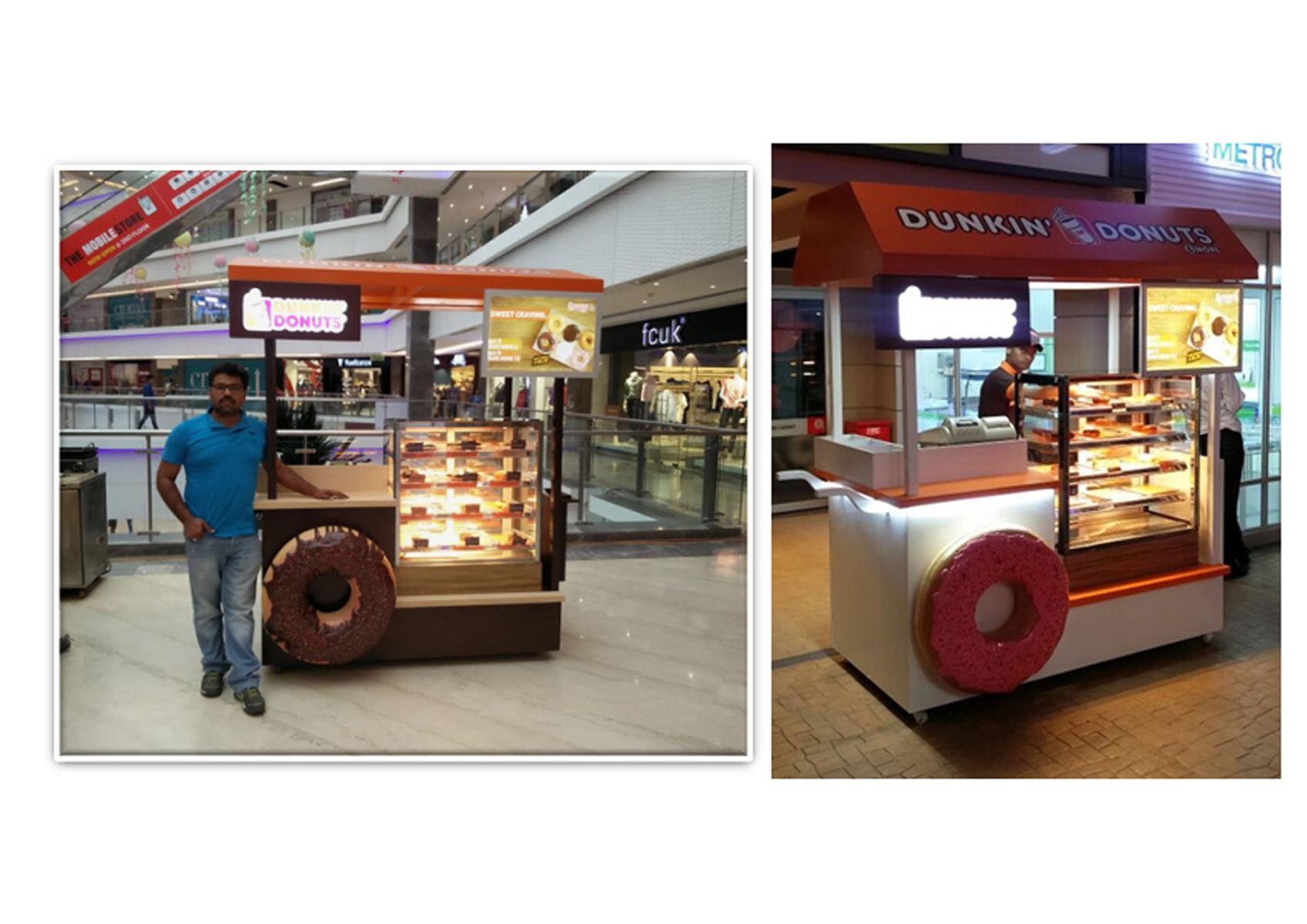 Cute Donut Cart