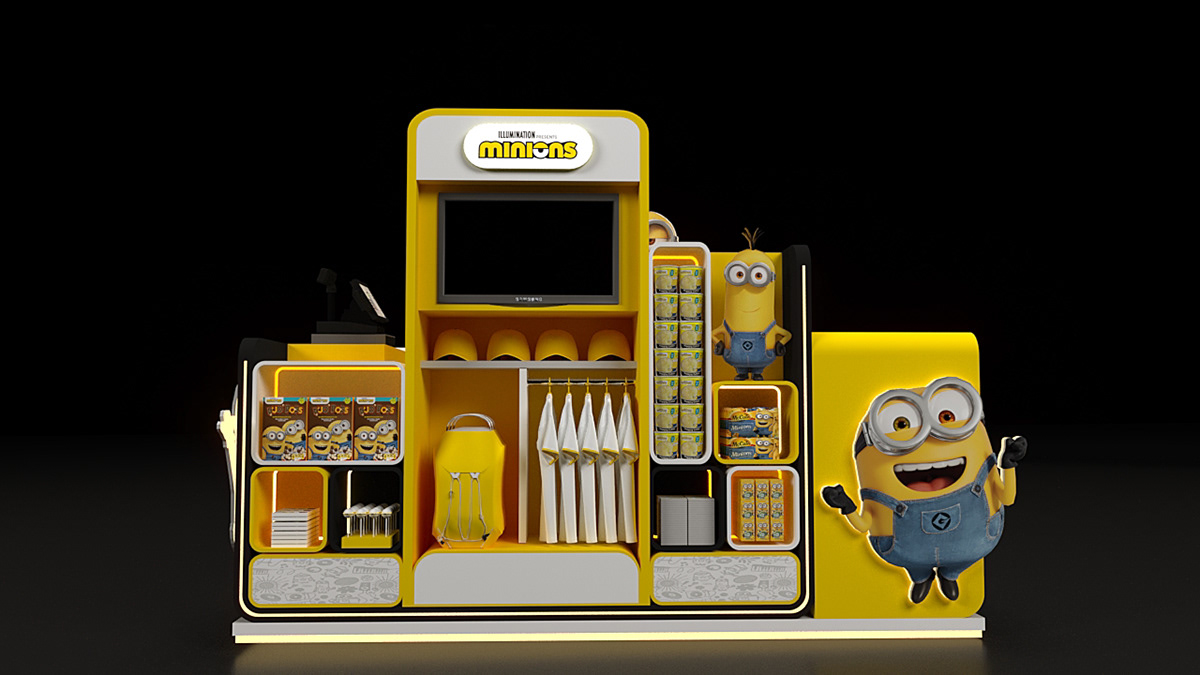 Custom Cartoon Toy Bar 