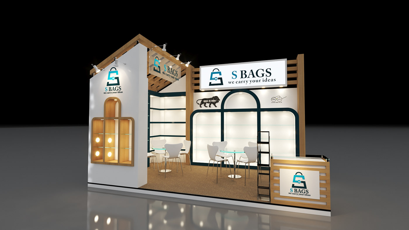 Exhibition Bag Display Booth