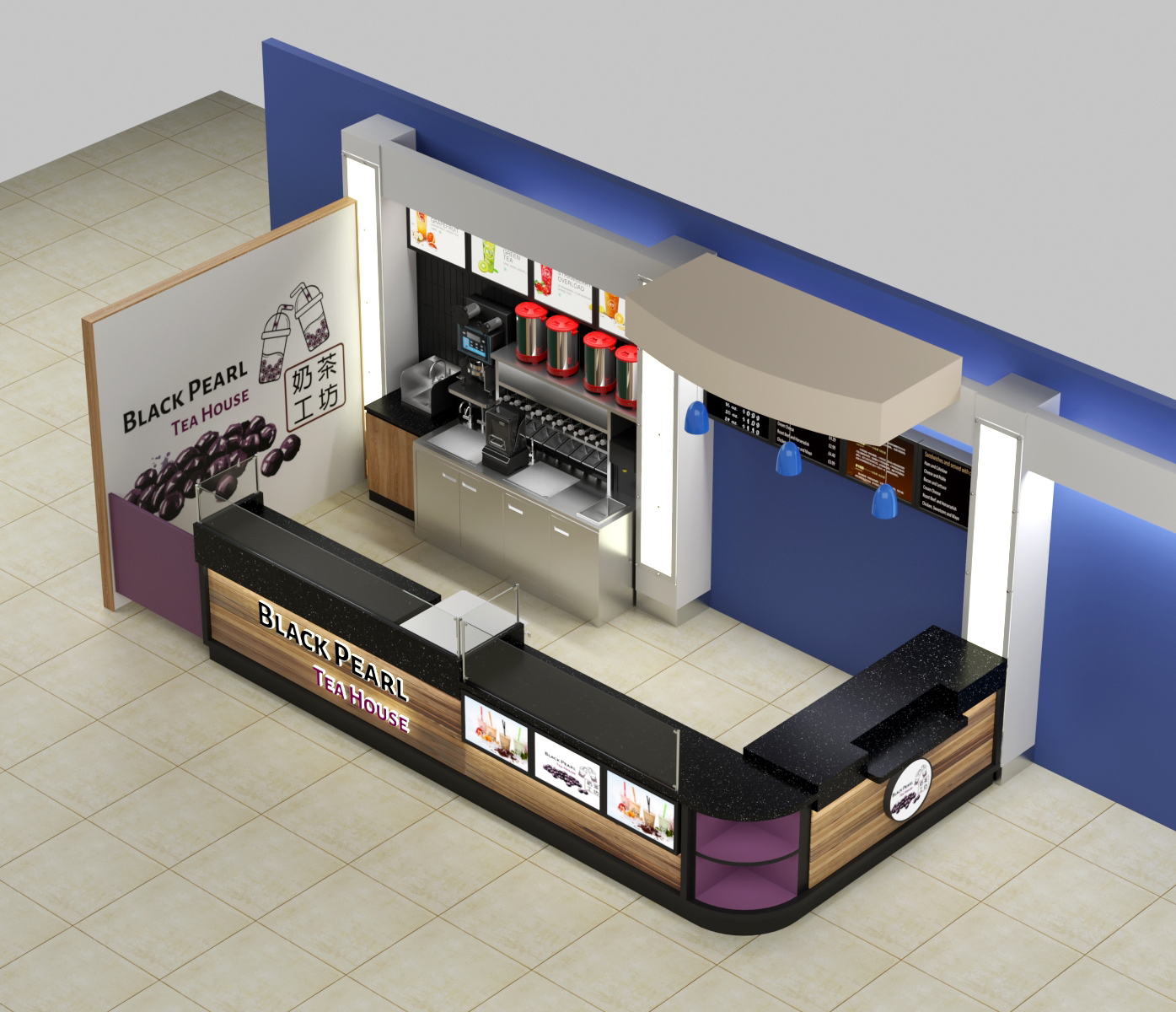 Bubble Tea Counter