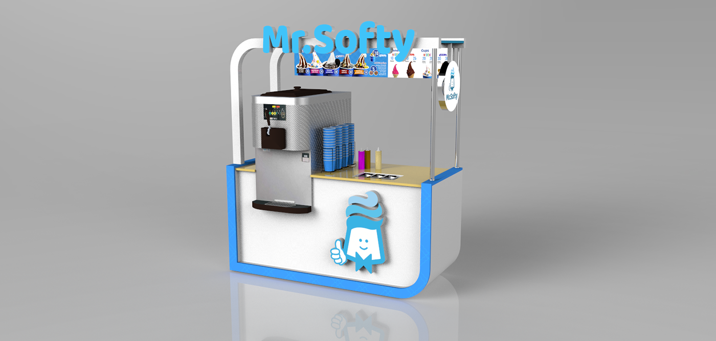 ice cream cart