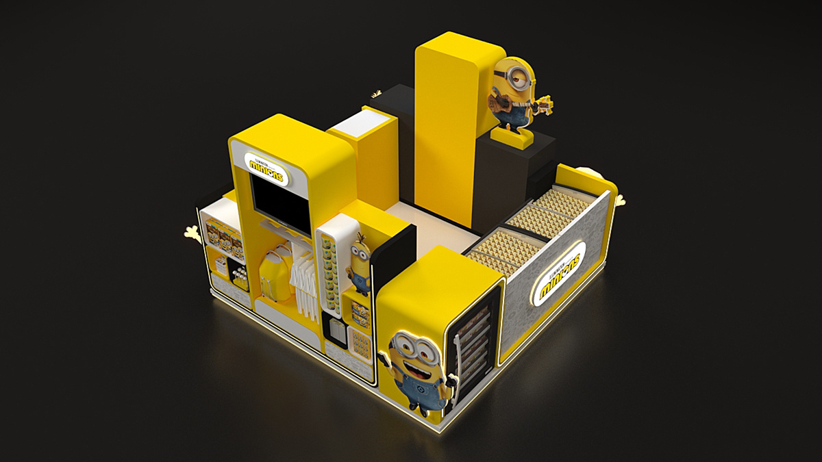 Custom Cartoon Toy Bar 