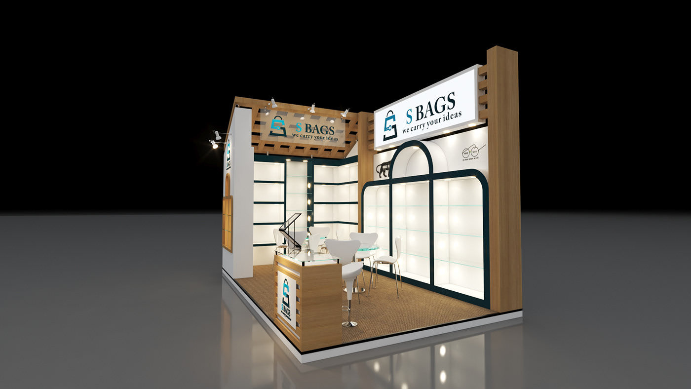 Exhibition Bag Display Booth